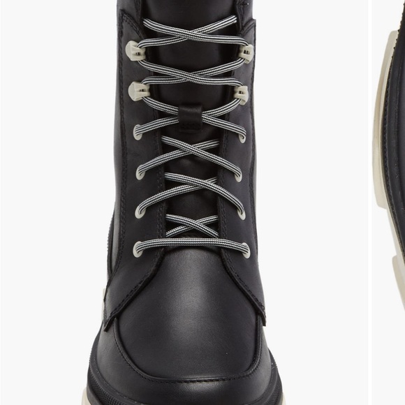 Sorel Lace Boot Size 8 Black - Picture 4 of 6